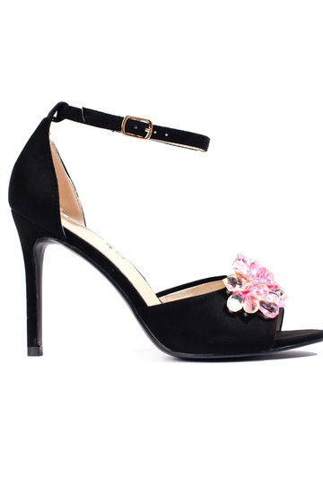 juodos spalvos sandalai su...