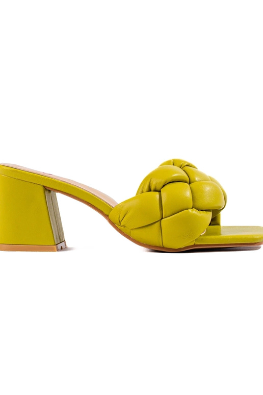 žalios spalvos  Šlepetės   Shelovet