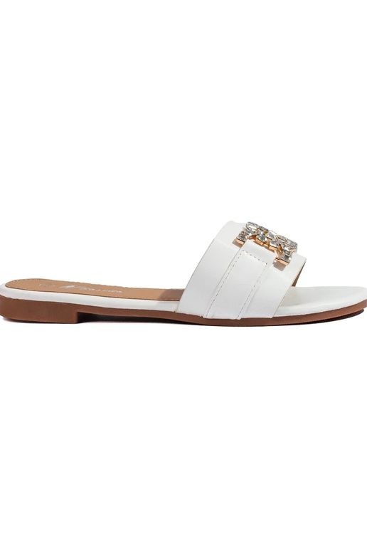 baltos spalvos Šlepetės   Shelovet