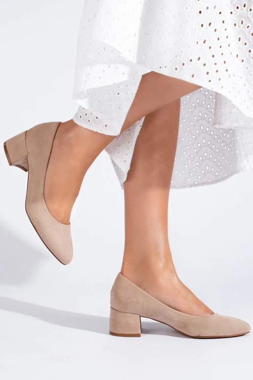 Klasikiniai moterų smėlio spalvos...