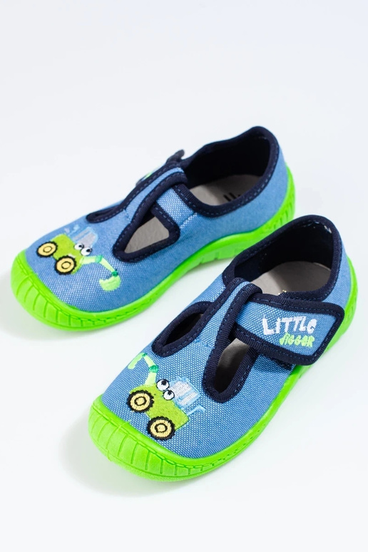 mėlynos spalvos Šlepetės  Shelovet