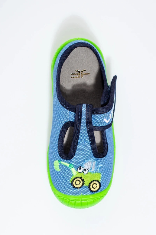 mėlynos spalvos Šlepetės  Shelovet