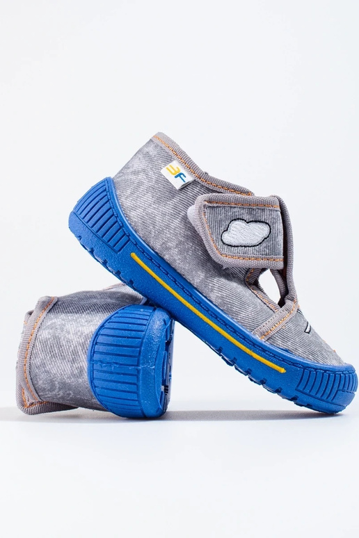 pilkos spalvos Šlepetės   Shelovet