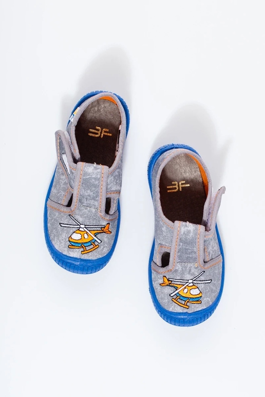 pilkos spalvos Šlepetės   Shelovet