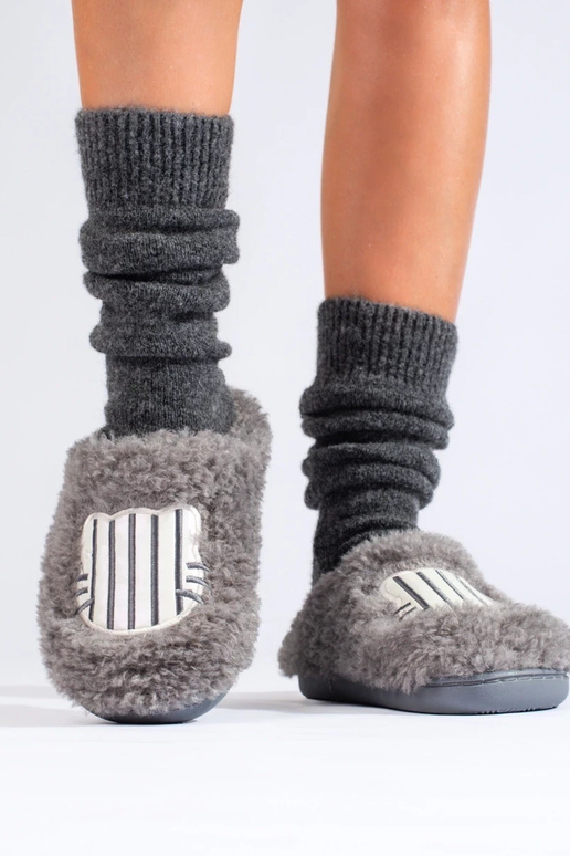 pilkos spalvos Šlepetės  Shelovet