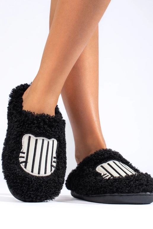 juodos spalvos Šlepetės  Shelovet