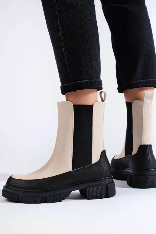 smėlio spalvos Moteriški batai moterų