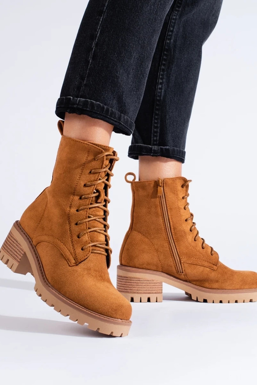 rudos spalvos pririštas moteriški batai rudos spalvos pririštas moteriški batai