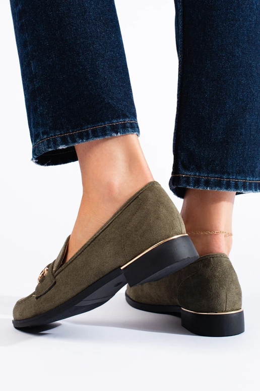 iš zomšos lords modelio batai  žalios...