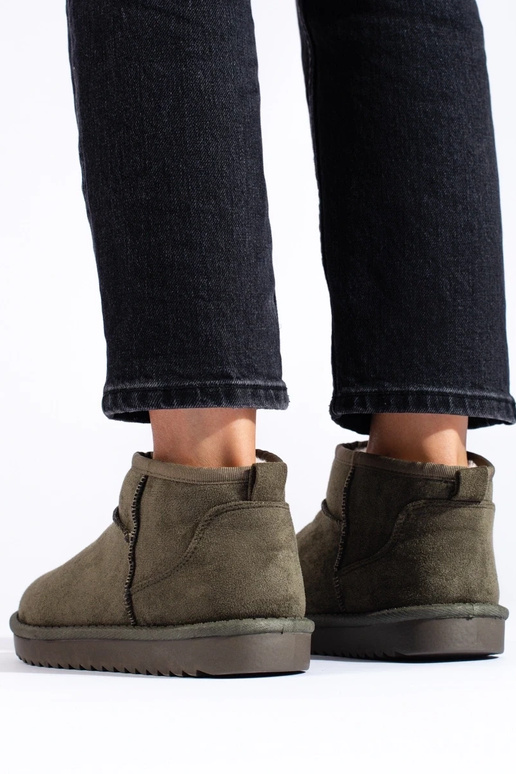 chaki spalvos Moteriški sniego batai