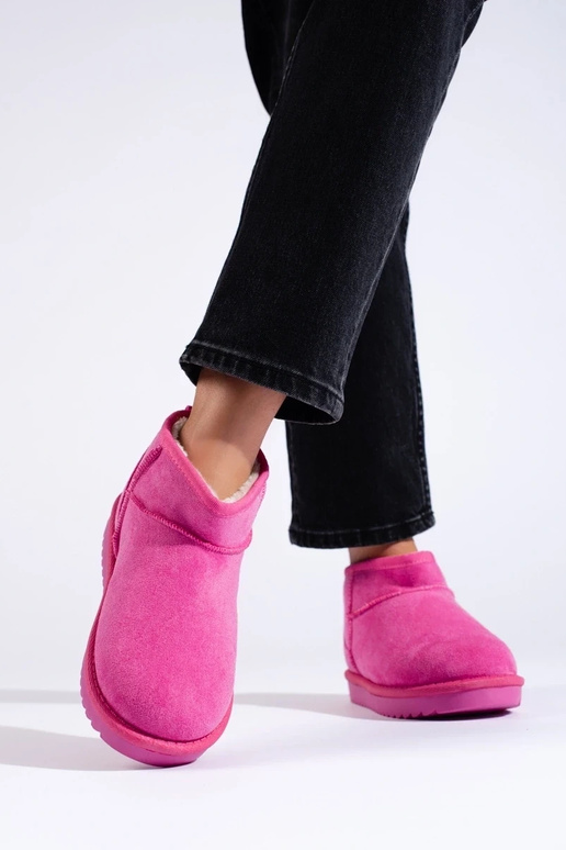 rožinės spalvos Moteriški sniego batai