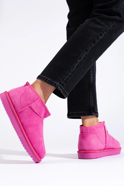 rožinės spalvos Moteriški sniego batai