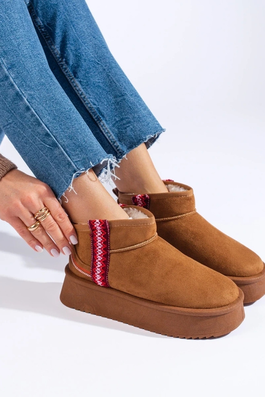 iš zomšos Moteriški sniego batai...