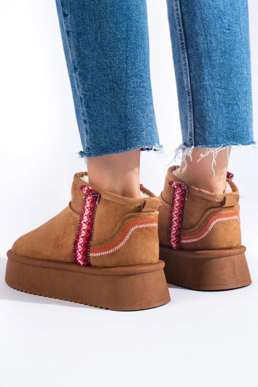 iš zomšos Moteriški sniego batai...