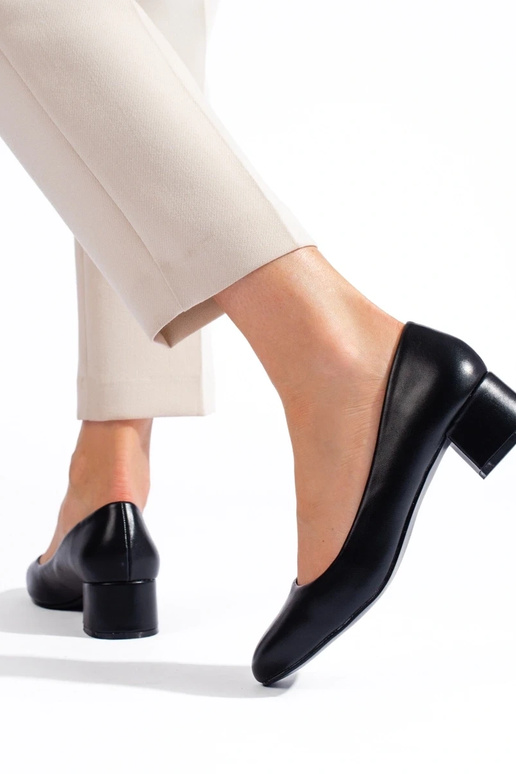 Aukštakulniai bateliai  juodos spalvos