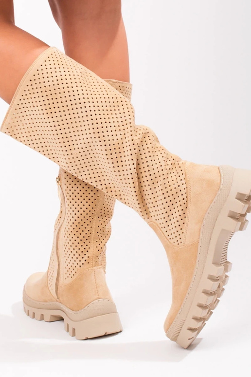 iš zomšos ažūriniai ilgaauliai Potocki