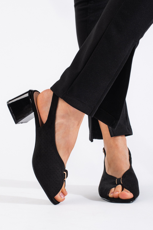 Elegantiško stiliaus sandalai ant...