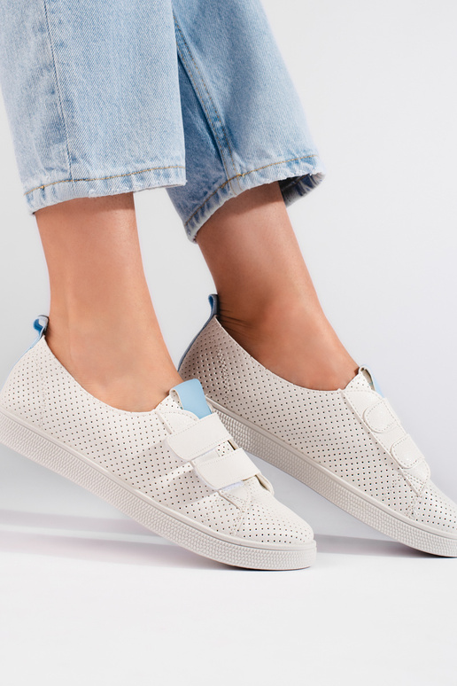 Moteriški batai baltos spalvos y Moteriški batai baltos spalvos y