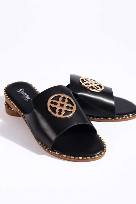 juodos spalvos Šlepetės juodos spalvos Šlepetės