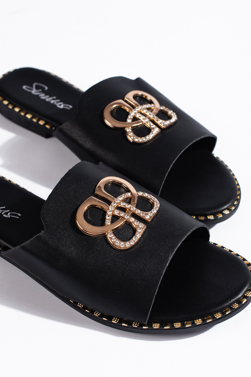 juodos spalvos Šlepetės juodos spalvos Šlepetės