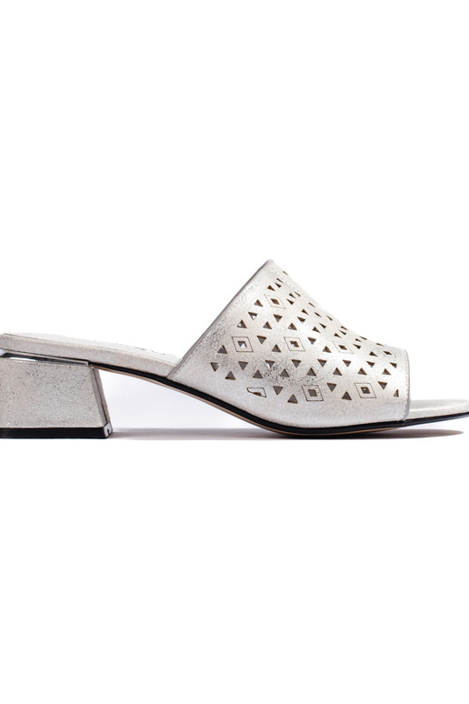 Šlepetės su aužūro elementais sidabro...