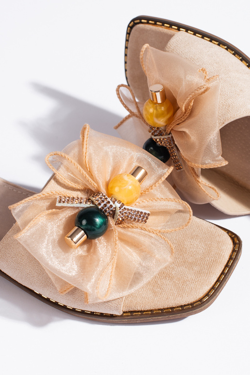 smėlio spalvos   Šlepetės