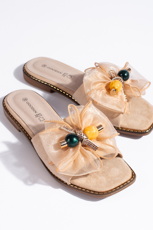 smėlio spalvos   Šlepetės