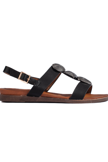 juodos spalvos  sandalai
