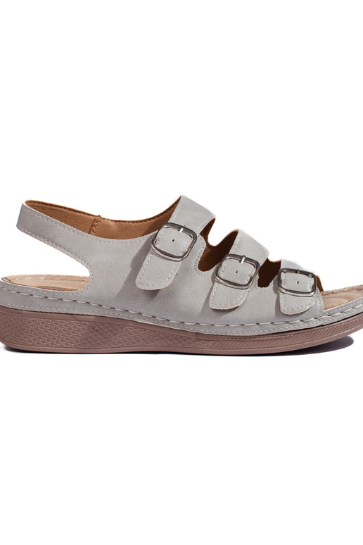 pilkos spalvos sandalai pilkos spalvos sandalai