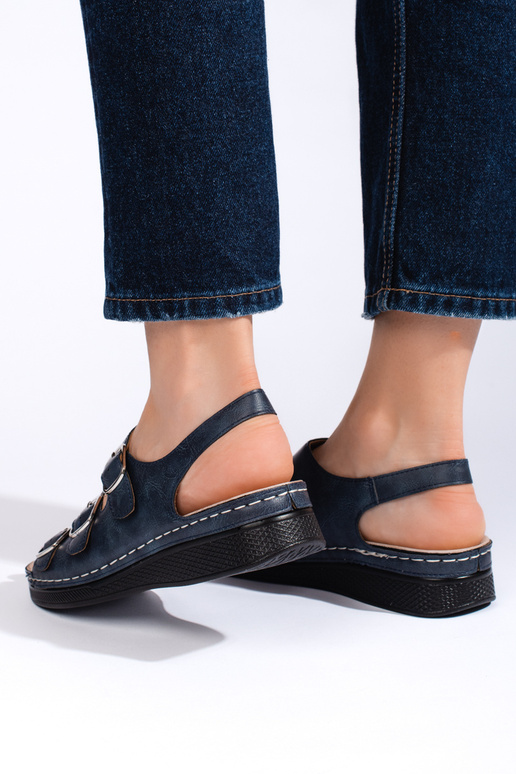 mėlynos spalvos sandalai mėlynos spalvos sandalai