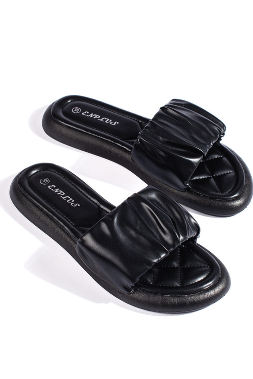 juodos spalvos Šlepetės juodos spalvos Šlepetės