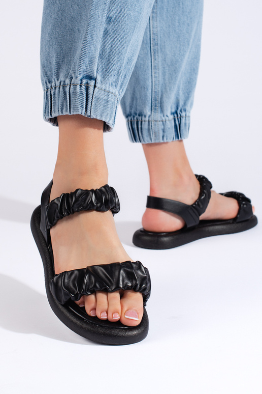 juodos spalvos   sandalai juodos spalvos   sandalai