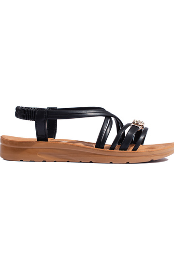Juodos spalvos  sandalai