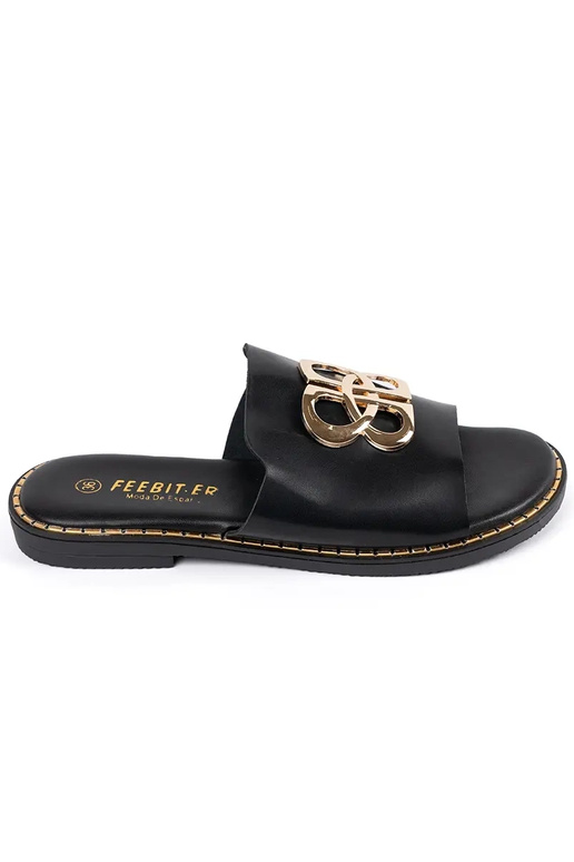 juodos spalvos  Šlepetės