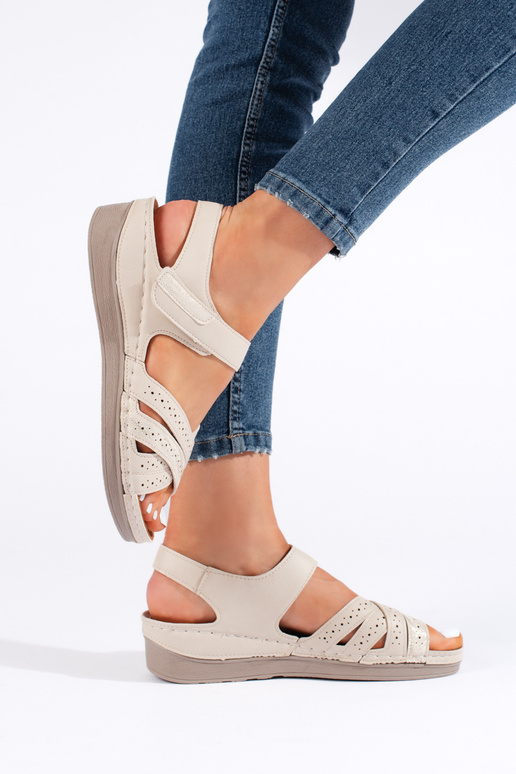 smėlio spalvos sandalai smėlio spalvos sandalai