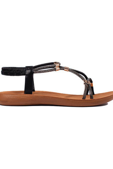 juodos spalvos   sandalai