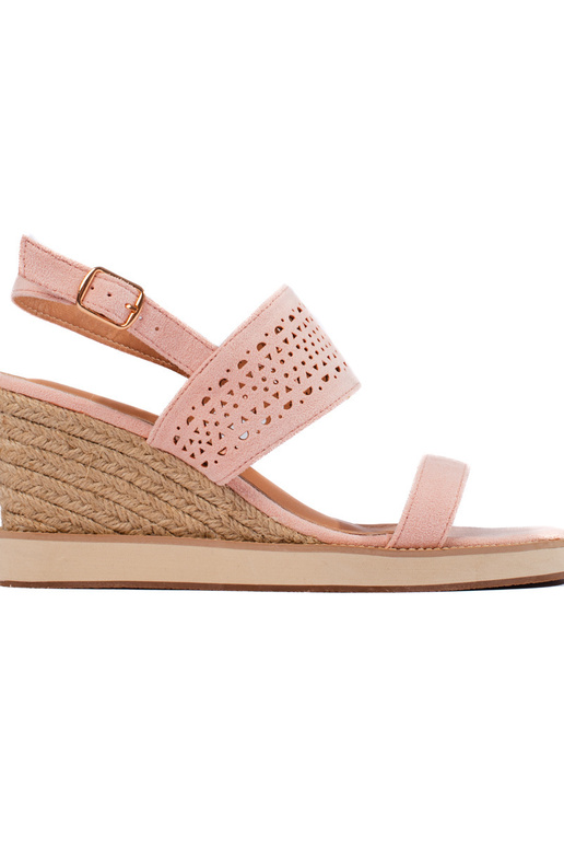 rožinės spalvos  sandalai