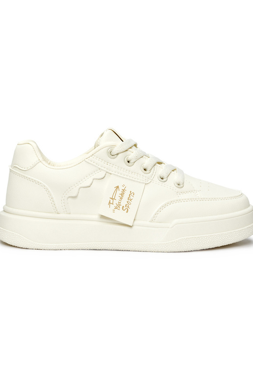 smėlio spalvos Sneakers modelio batai