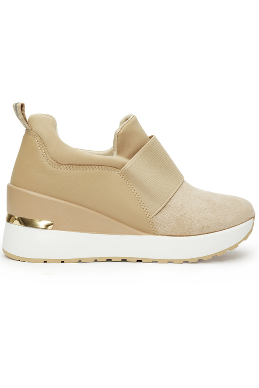 rudos spalvos iš zomšos Sneakers...