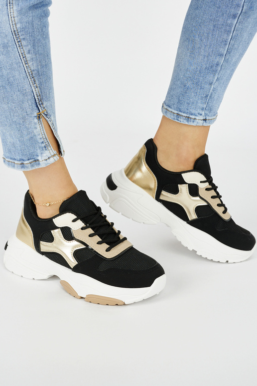 Moteriški laisvalaikio batai juodos... Moteriški laisvalaikio batai juodos...