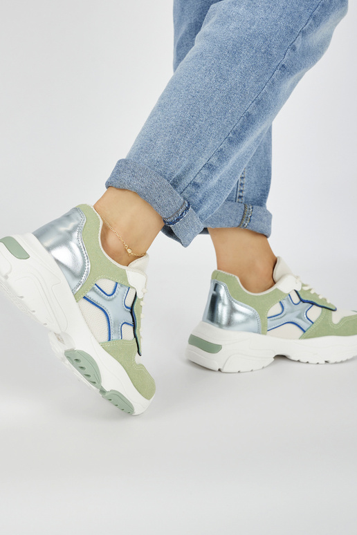 Moteriški laisvalaikio batai žalios... Moteriški laisvalaikio batai žalios...