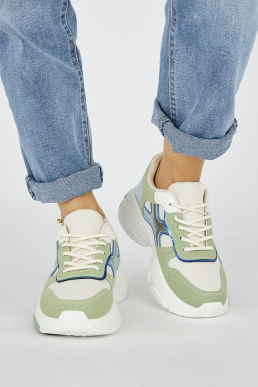 Moteriški laisvalaikio batai žalios... Moteriški laisvalaikio batai žalios...