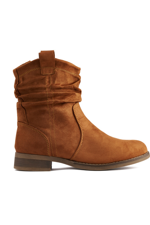 iš zomšos rudos spalvos moteriški batai iš zomšos rudos spalvos moteriški batai