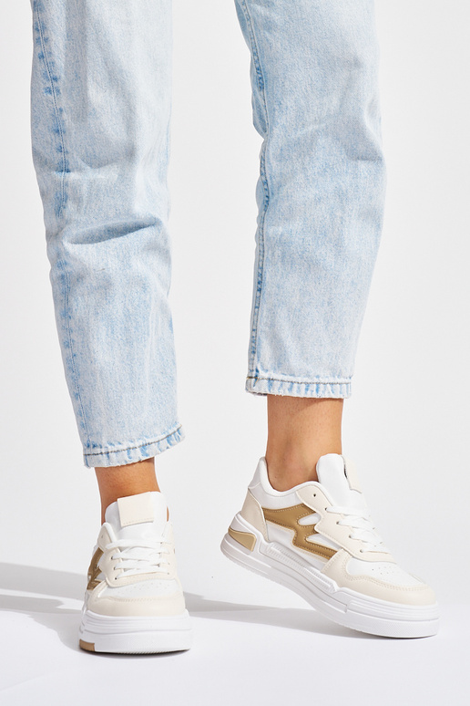 Baltos-smėlio spalvos Sneakers... Baltos-smėlio spalvos Sneakers...