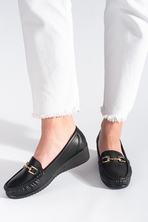juodos spalvos moteriški mokasinai su... juodos spalvos moteriški mokasinai su...