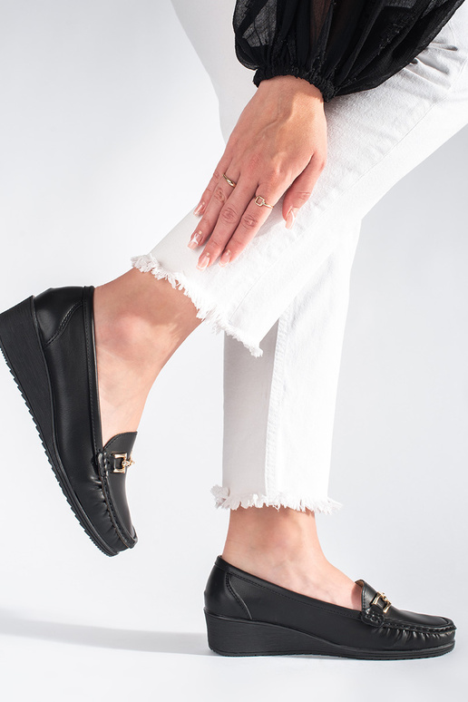 juodos spalvos moteriški mokasinai su... juodos spalvos moteriški mokasinai su...