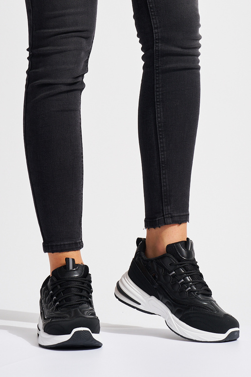 juodos spalvos moterų sportiniai...