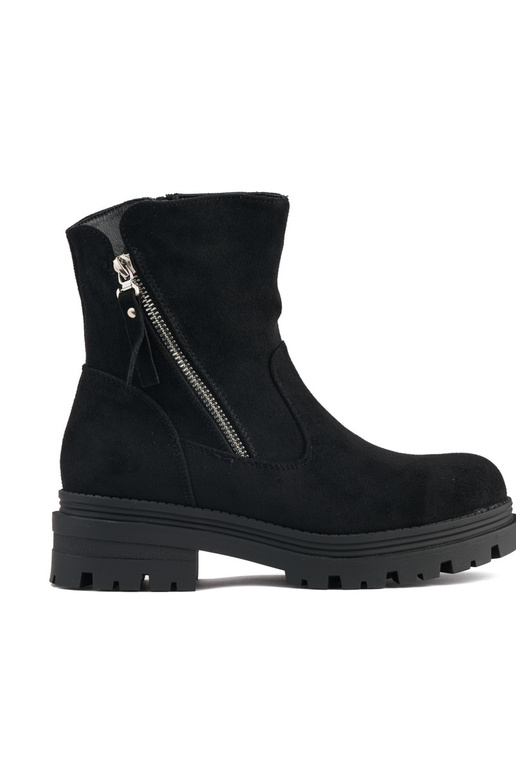 Juodos spalvos moteriški batai