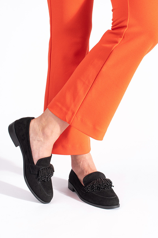 Moteriški mokasinai iš zomšos su...