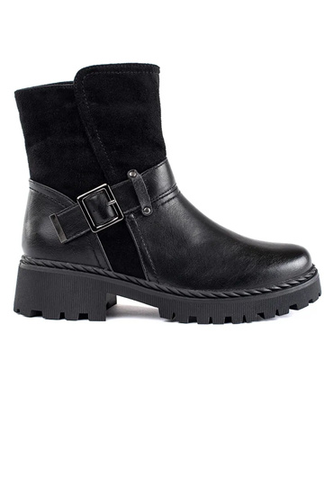 Juodos spalvos moteriški batai